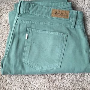 Levi's Green Skinny Jeans Size 12/31